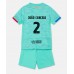 Billige Barcelona Joao Cancelo #2 Børnetøj Tredjetrøje til baby 2023-24 Kortærmet (+ korte bukser)